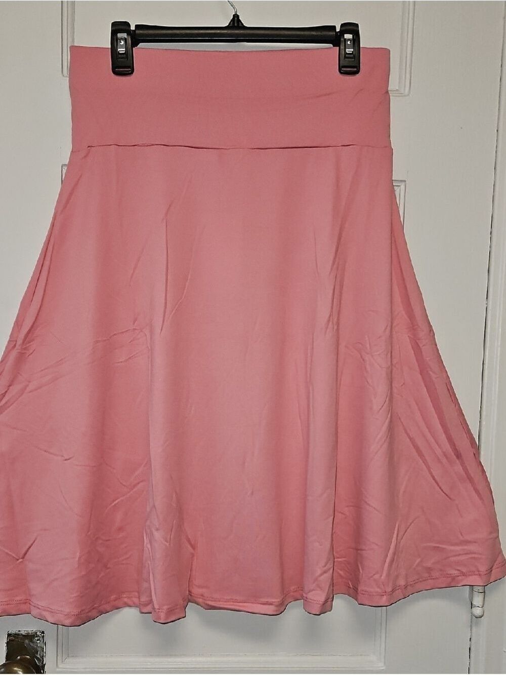 Pink Circle Skirt with Flattering Full Swing M-3X - Picture 1 of 10